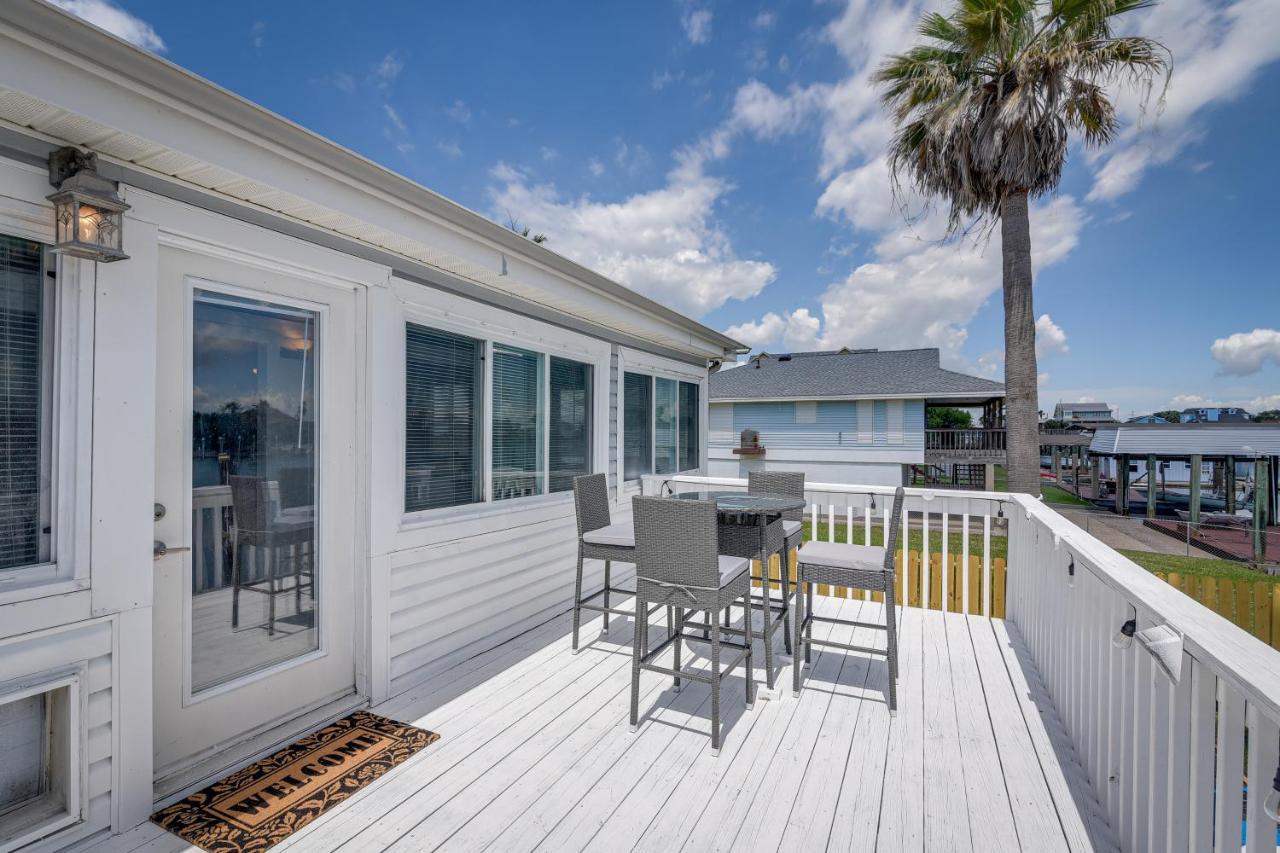 Waterfront Galveston Bay Retreat - 4 Mi To Beach! Exteriér fotografie